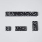 Coral Sea Keycap 4PCS Keycaps Cherry Profile Dye-Sub PBT keycaps Space Bar 6.25U ESC Enter Custom Keycap For Mechanical Keyboard