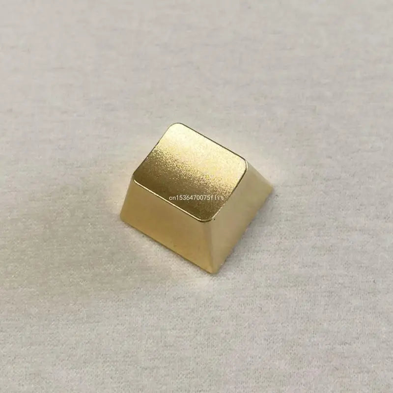 1PC Metal Keycap Matte Gold Zinc Alloy Keycaps Replaces for Mechanical Keyboards DropShipping