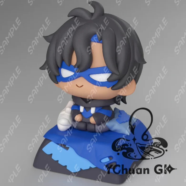 CSK Point Keycap Cute Anime 3D Resin Artisan Key Cap Custom Original Handmade 1 Pc Mechanical Keyboard KeyCap Gamer Accessories