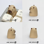 Lobo Capybara Keycaps Creative Resin Keycaps For Mechanical Keyboard Cute Cartoon Keyboard Decoration Customized Keycaps Gifts