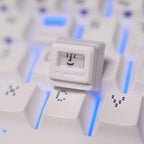 1 Set K-04 Keyboard Keycaps 3In1 For Mechanical Classic Retro Cute Transparent Key Cap Suit Cute Button Personalized Keycaps