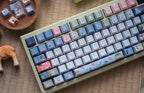 Keycap 143 Key Ergonomics PBT Thermal Sublimation Computer Accessories Blue Keycap For Mechanical Keyboard Customized Gifts