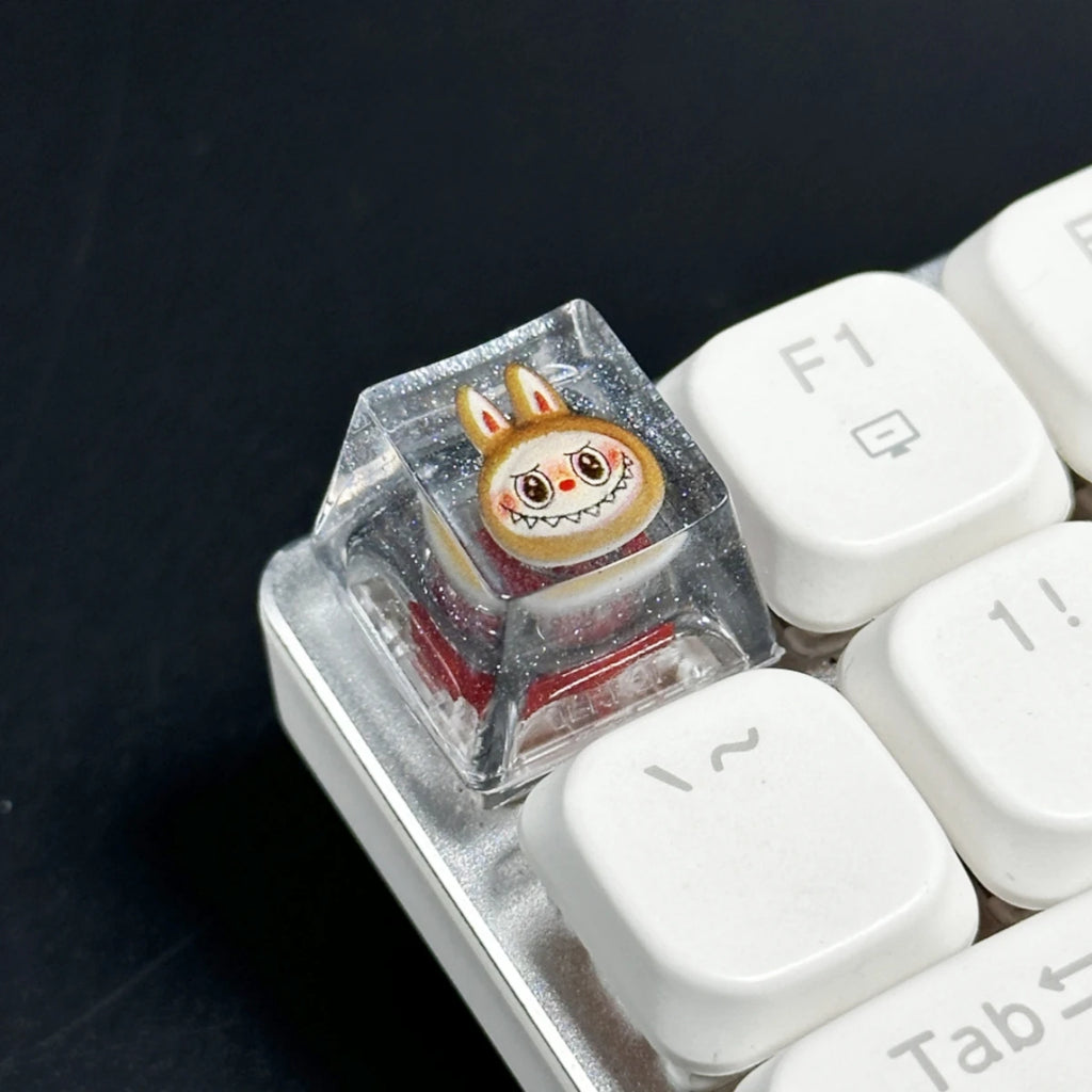 Cute Animal Keycap For Mechanical Keyboard Custom Kawaii Cartoon Collectibles Gifts 3D Resin Game Keycaps