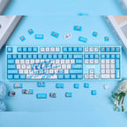 Gamers Theme Keycap Custom DIY Cartoon PBT Keycaps Cherry Profile Five Side Thermal Sub Accessories Red Axis Mechanical Keyboard