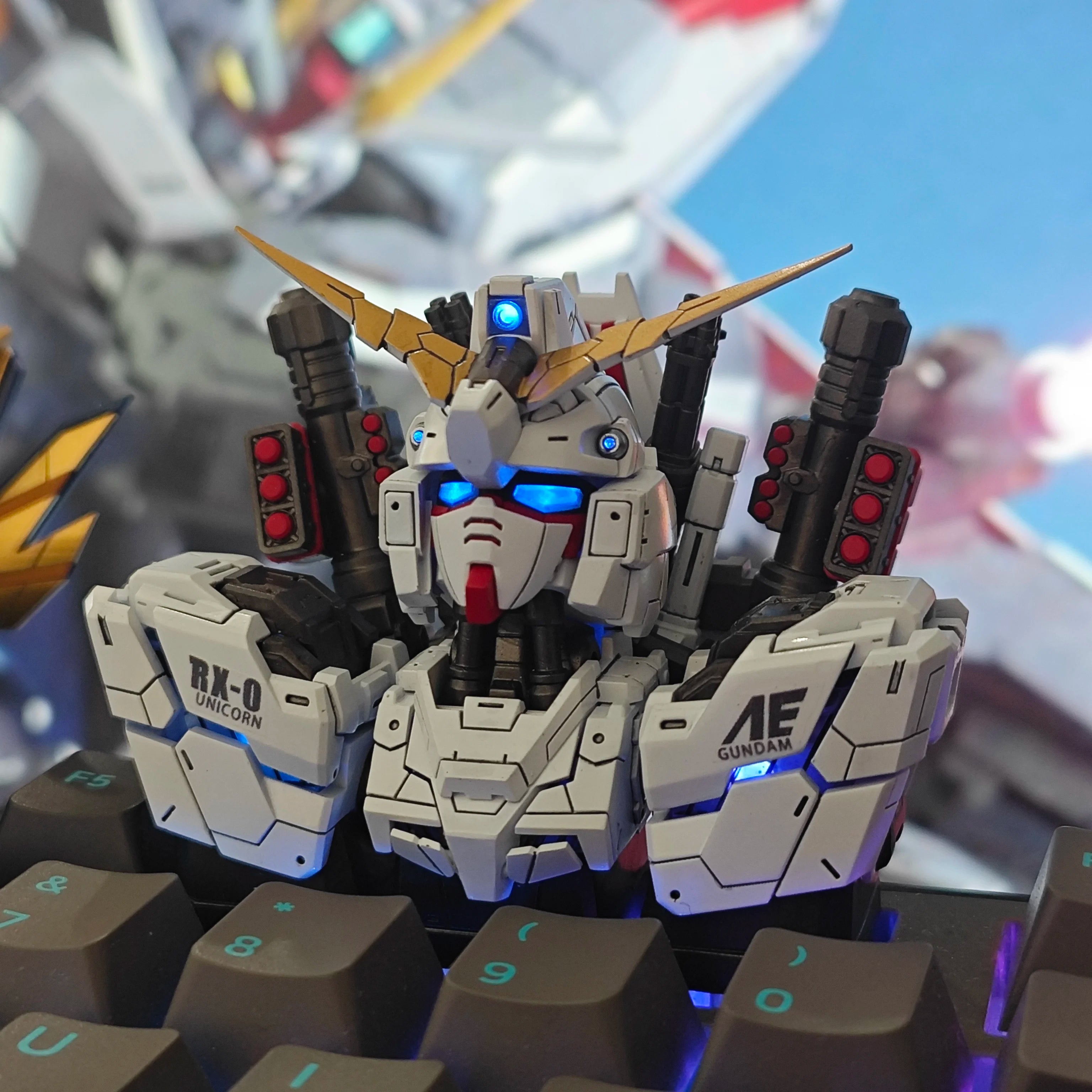 Keycaps Personalized Cartoon Customized Gaming Mechanical keyboard Keycaps Haute Couture E-Sports Pc Gamer Accessories Gifts