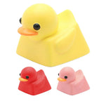 Cute Duck Keyboard Keycap Mechanical Keyboard Resin Duck Single Keycap Decor General Keyboard Replacement Parts Game Accessories