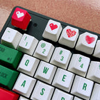 PBT Keycap OEM   Heart Shaped for Mechanical Keyboard Keycaps OEM Keycap  Keycap Replacement