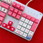 PBT Keycap OEM   Heart Shaped for Mechanical Keyboard Keycaps OEM Keycap  Keycap Replacement