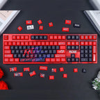 Gamers Theme Keycap Custom DIY Cartoon PBT Keycaps Cherry Profile Five Side Thermal Sub Accessories Red Axis Mechanical Keyboard
