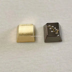 1PC Metal Keycap Matte Gold Zinc Alloy Keycaps Replaces for Mechanical Keyboards DropShipping