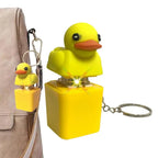 Yellow Duck Keyboard Keycaps Quacky Duck Fidget Toy Sensory Toys Stress Reliever Keycaps That Quack Key Board Clicker