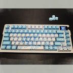 Gamers Theme Keycap Custom DIY Cartoon PBT Keycaps Cherry Profile Five Side Thermal Sub Accessories Red Axis Mechanical Keyboard