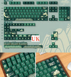 Spanish English Keycap Russian French Portuguese Korean German Japanese Keycap Cherry Height Cherry MX Switch Mechanical FD2 ISO