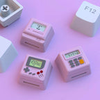 1 Set K-04 Keyboard Keycaps 3In1 For Mechanical Classic Retro Cute Transparent Key Cap Suit Cute Button Personalized Keycaps
