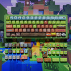 Pixel Design Game Theme Keycap 139 Key Cherry Height Pbt Material Compatible With Wooting Megalion Magnetic Axis Keyboard Keycap