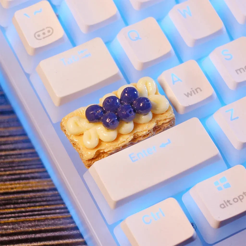 Creative Cute Personality Keycap Peripheral Keycap Custom A Birthday Present Keycap Suitable for Mechanical Keyboard Cross Shaft