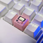 1 Set K-04 Keyboard Keycaps 3In1 For Mechanical Classic Retro Cute Transparent Key Cap Suit Cute Button Personalized Keycaps
