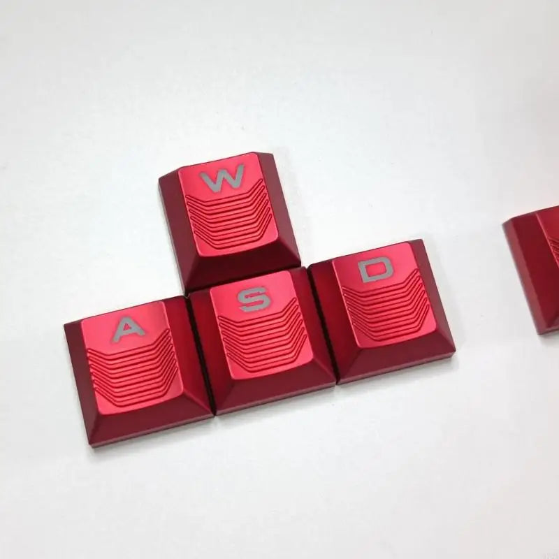 97QA Ergonomic Translucent Keycap Set for Mechanical Keyboards WASD and Arrows Keycaps Elevates Gaming Enhances Durability