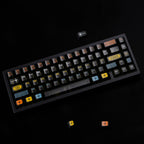 Expo Five-sided Fog-through keycap mechanical keyboard keycaps 122 key Black Cherry Profile adaptation wooting, etc.
