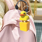 Yellow Duck Keyboard Keycaps Quacky Duck Fidget Toy Sensory Toys Stress Reliever Keycaps That Quack Key Board Clicker