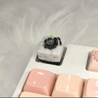 Cute Cake Keycaps Kawaii Clay Keyboard Caps Niche Food Toys Keycap Customized Clay Manual Cross Shaft Mechanical Keyboard Caps