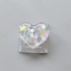Keycap Games Backlit Cat Paw DIY Star Key Cap Mechanical Keyboards Keycaps for Mechanical Keyboards R4 Height Cherry MX Axis