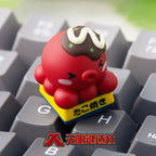 Octopus Burning Cute Keycaps Esc 1pcs Original Resin Cultural Creativity Personalized Customized Mechanical Keyboard Keycaps