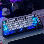 Supplement Clear PC Keycaps ESC Alt Ctrl Enter Spacebar 63 Key 2U Shift Gamer Mechanical Keyboard Cherry Backlit RGB PC Key Cap