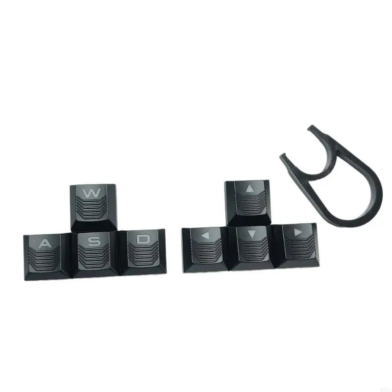 97QA Ergonomic Translucent Keycap Set for Mechanical Keyboards WASD and Arrows Keycaps Elevates Gaming Enhances Durability