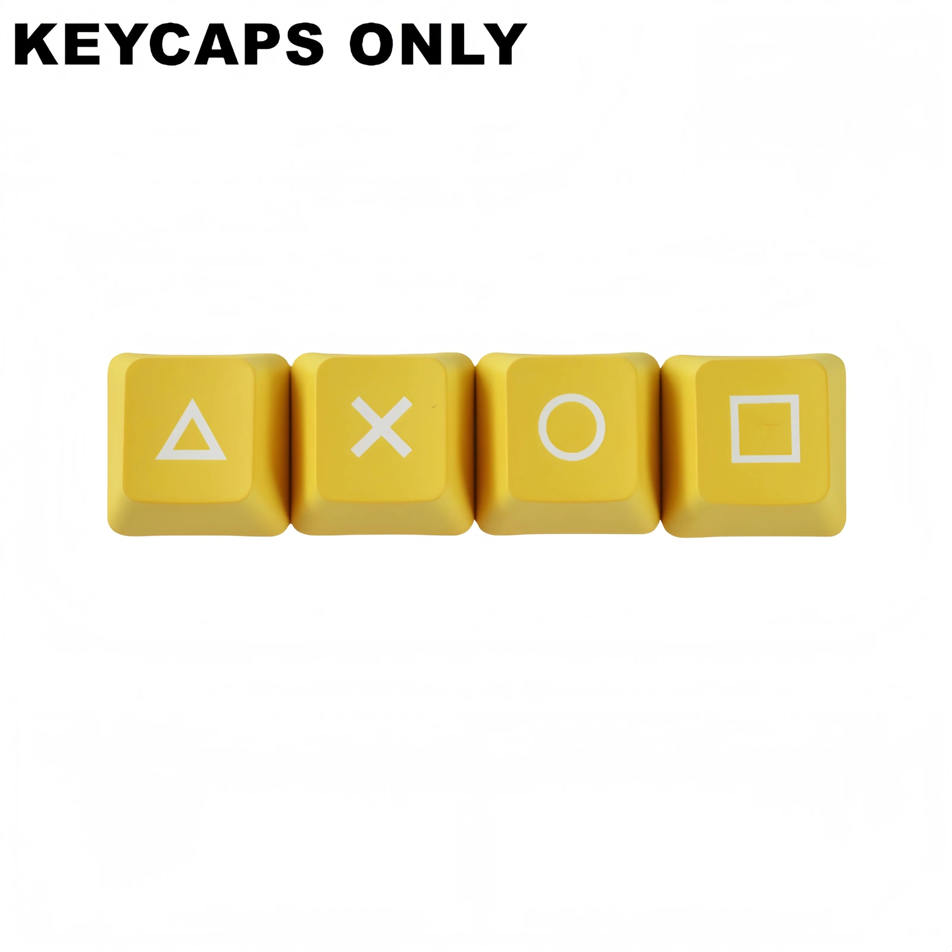 4 Keys/Set PSP Style PBT Keycaps OEM Height Dye-Sublimated Legends Directional Arrows Auxiliary Keys Keyboard Accessory