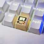 1 Set K-04 Keyboard Keycaps 3In1 For Mechanical Classic Retro Cute Transparent Key Cap Suit Cute Button Personalized Keycaps