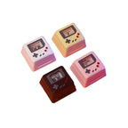 1 Set K-04 Keyboard Keycaps 3In1 For Mechanical Classic Retro Cute Transparent Key Cap Suit Cute Button Personalized Keycaps