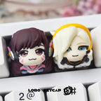 OW gaming Keycap Mechanical Keyboard Cherry profil  1pcs 100% original  PC gaming keyboard  Accessorie Collect gifts keycaps