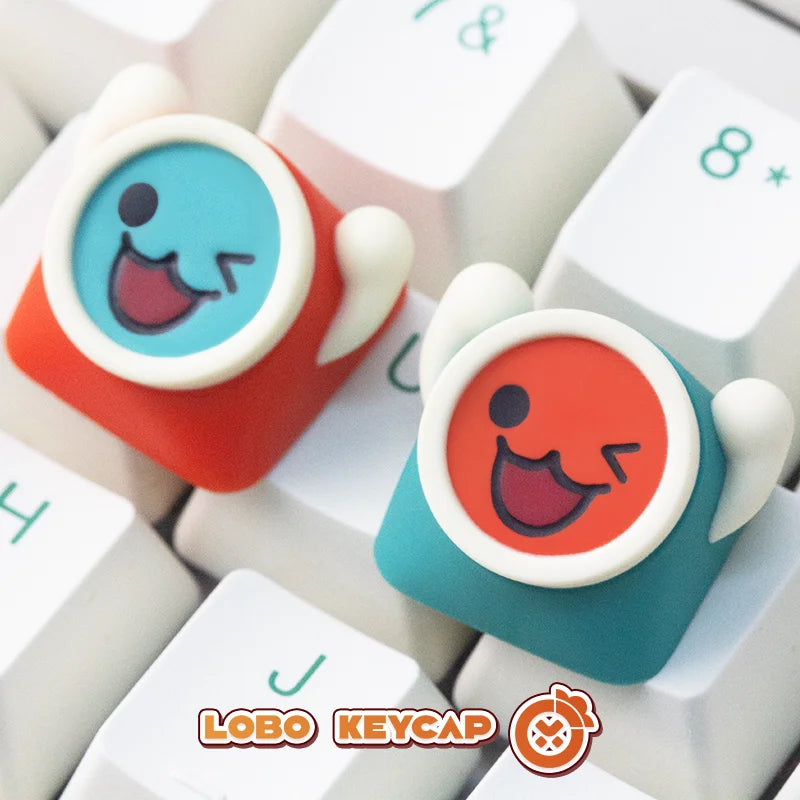 Anime Keycaps Taiko No Tatsujin Theme Custom Keycaps Mechanical Keyboard Resin Cute Keycaps Tablet Laptop Gaming Keyboard Keycap