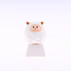 Cute Cartoon 3D Animal Keycap Mechanical Keyboard Caps OEM Height Keycap Kawaii DIY Keyboard Accessories Girl Gifts