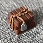 Chocolate Custom Novelty Artisan KeyCap Handmade Resin Keyboard Cap Key Cap for Mechanical Keyboard Accessories