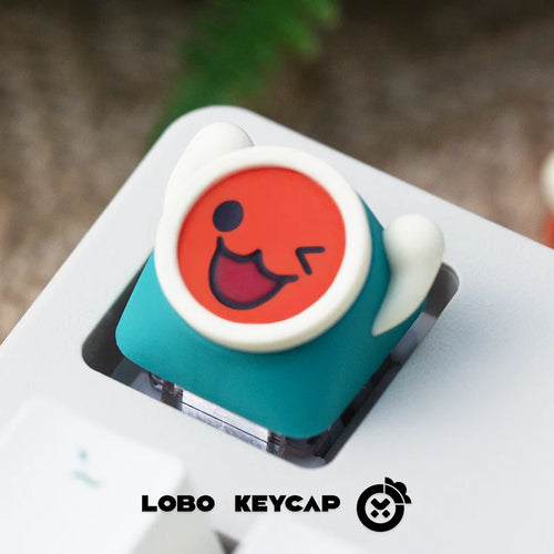 Anime Keycaps Taiko No Tatsujin Theme Custom Keycaps Mechanical Keyboard Resin Cute Keycaps Tablet Laptop Gaming Keyboard Keycap