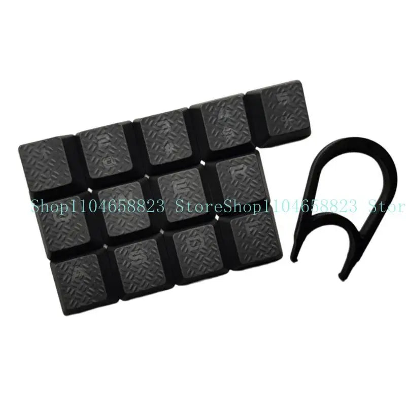13Key Anti Slip Caps Mechanical Keyboard Keycaps Slip Proof with Backlights Enhances Typing and Gaming For K70 K95