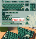 Spanish English Keycap Russian French Portuguese Korean German Japanese Keycap Cherry Height Cherry MX Switch Mechanical FD2 ISO