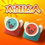 Anime Keycaps Taiko No Tatsujin Theme Custom Keycaps Mechanical Keyboard Resin Cute Keycaps Tablet Laptop Gaming Keyboard Keycap