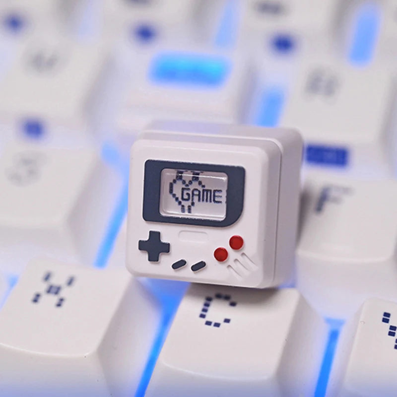 1 Set K-04 Keyboard Keycaps 3In1 For Mechanical Classic Retro Cute Transparent Key Cap Suit Cute Button Personalized Keycaps