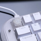 Keycap Games Backlit Cat Paw DIY Star Key Cap Mechanical Keyboards Keycaps for Mechanical Keyboards R4 Height Cherry MX Axis