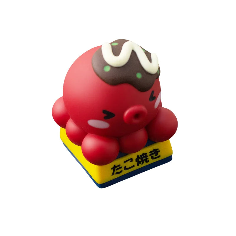 Octopus Burning Cute Keycaps Esc 1pcs Original Resin Cultural Creativity Personalized Customized Mechanical Keyboard Keycaps