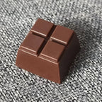 Chocolate Custom Novelty Artisan KeyCap Handmade Resin Keyboard Cap Key Cap for Mechanical Keyboard Accessories