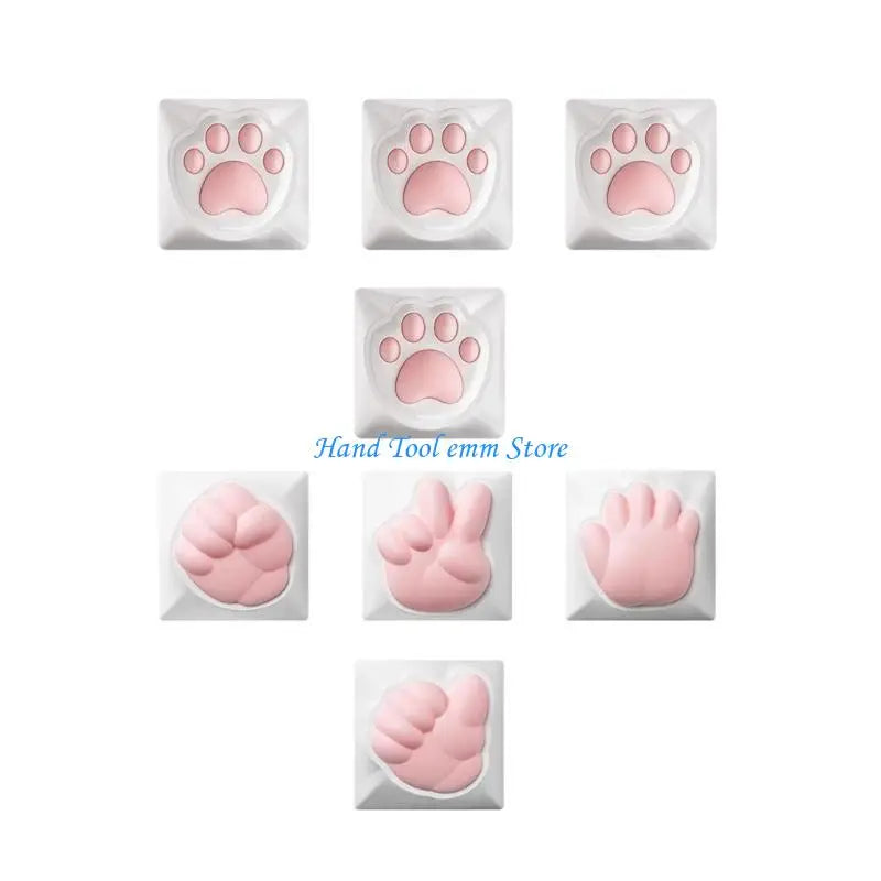 H37F Ergonomic and Comfortable Claw Keycap for Mechanical Keyboards Keys Caps