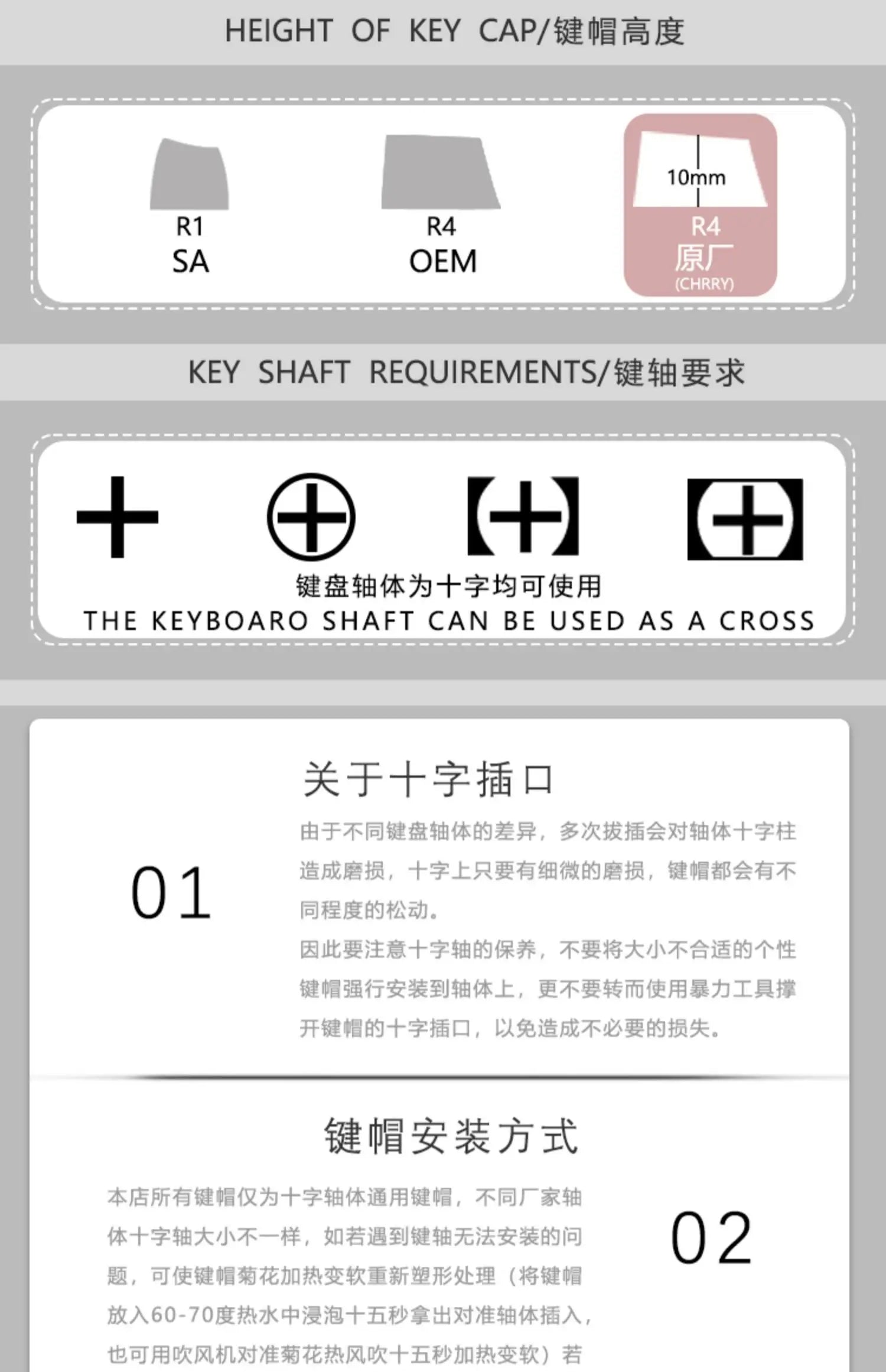 Ceke Love And Deepspace Keycaps Mechanical Keyboard Keycaps Cosplay Cat Ear Keycap Cartoon Kforce Back Customized Pc Accessories