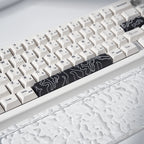 Coral Sea Keycap 4PCS Keycaps Cherry Profile Dye-Sub PBT keycaps Space Bar 6.25U ESC Enter Custom Keycap For Mechanical Keyboard