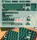 Spanish English Keycap Russian French Portuguese Korean German Japanese Keycap Cherry Height Cherry MX Switch Mechanical FD2 ISO