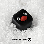 Kawaii Penguin Personality Keycap Single Cute Resin Creative Mechanical Keyboard Cap Custom Replacement Attachment ESC OEM Gifts