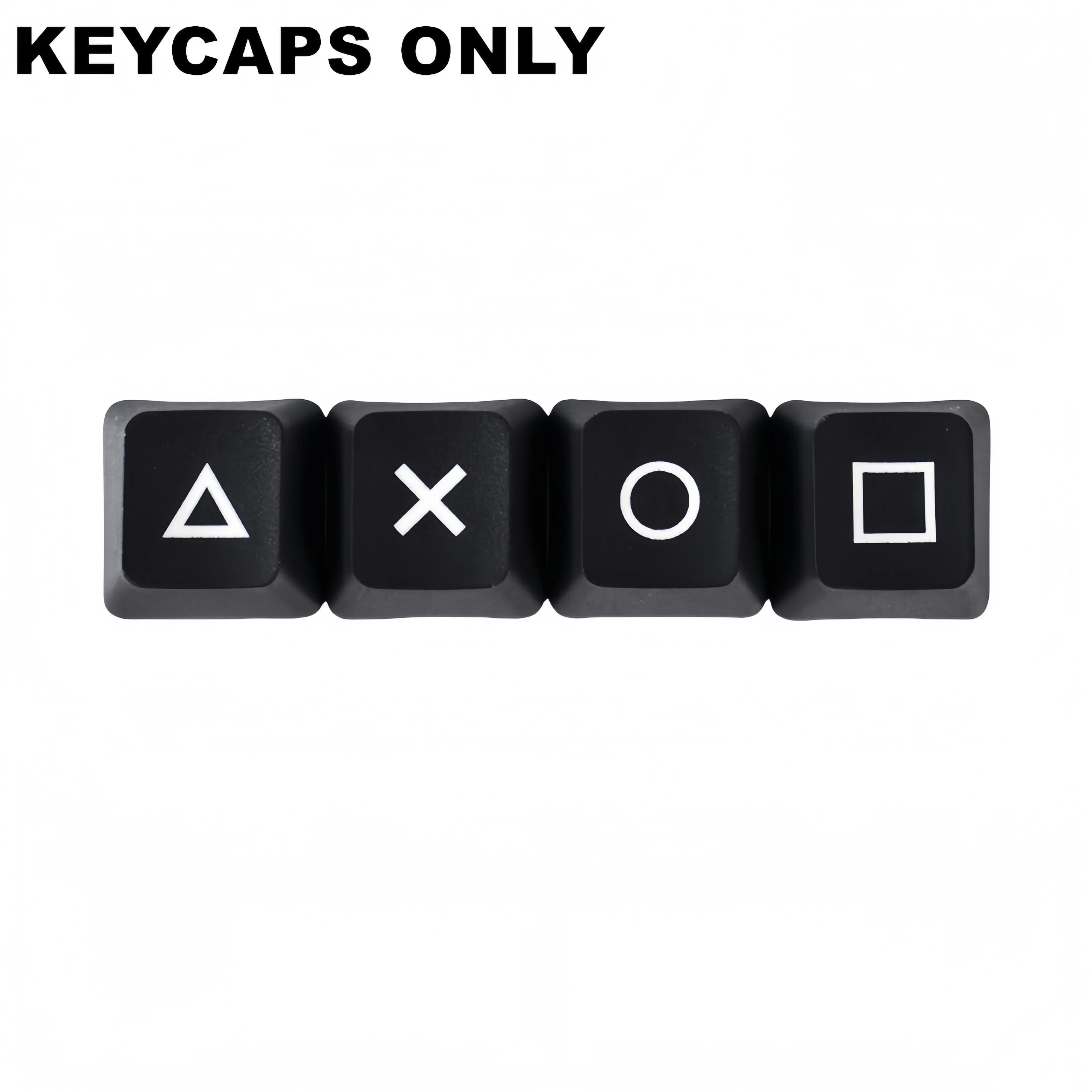4 Keys/Set PSP Style PBT Keycaps OEM Height Dye-Sublimated Legends Directional Arrows Auxiliary Keys Keyboard Accessory